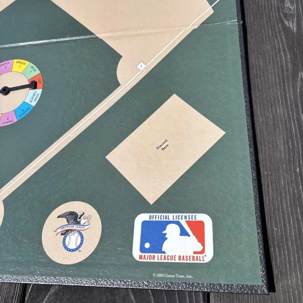 Vtg 1989 Classic Major League Baseball Board Game - Open Box w/ Sealed Cards MLB